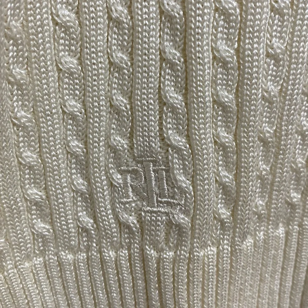 Lauren Ralph Lauren Women's Ivory Crew Neck Sweater size large - Picture 2 of 6